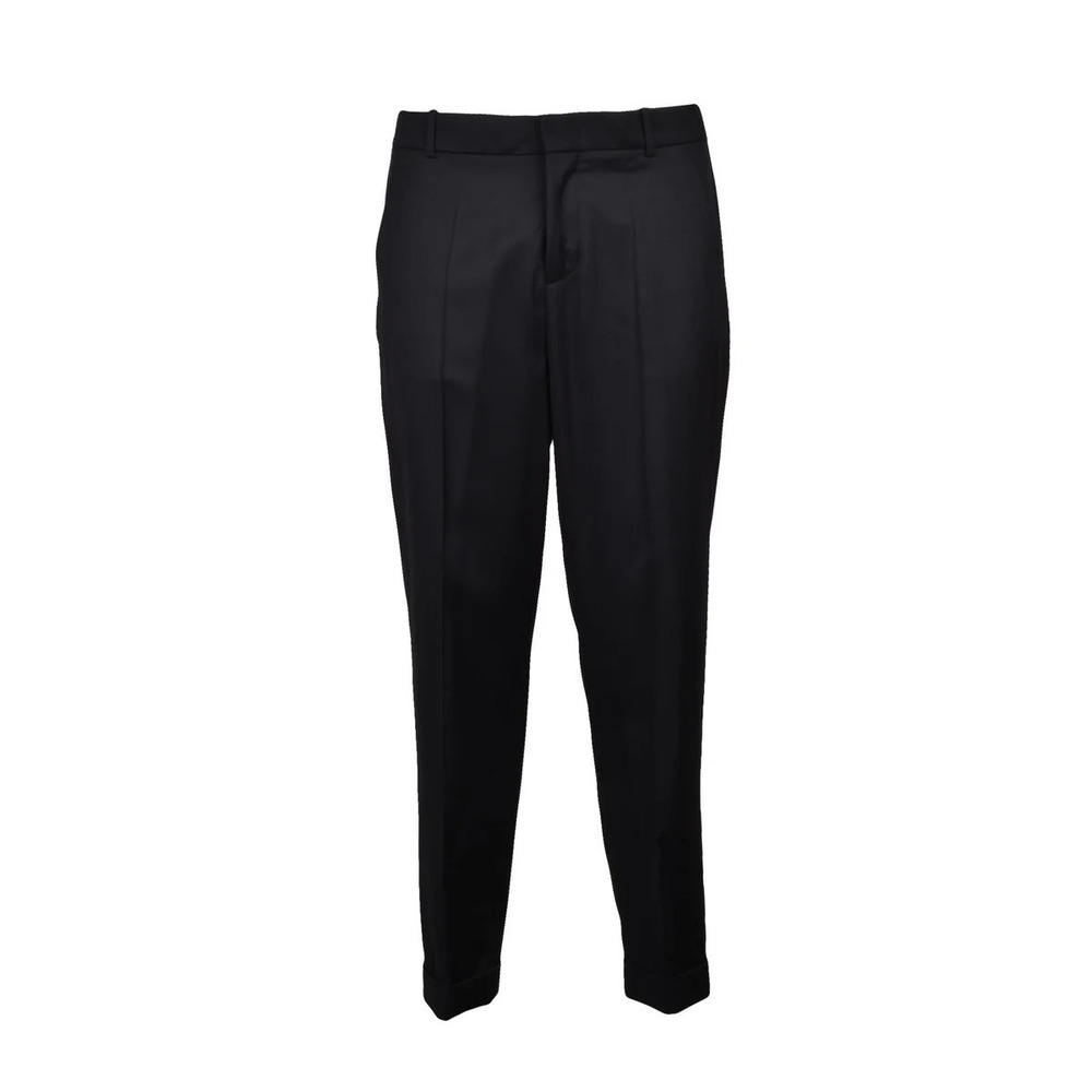 BALMAIN Classic Wool Trousers - Black